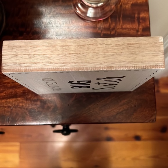 Wooden Block Home Decor - Promoted to Big Sister - Picture 3 of 6